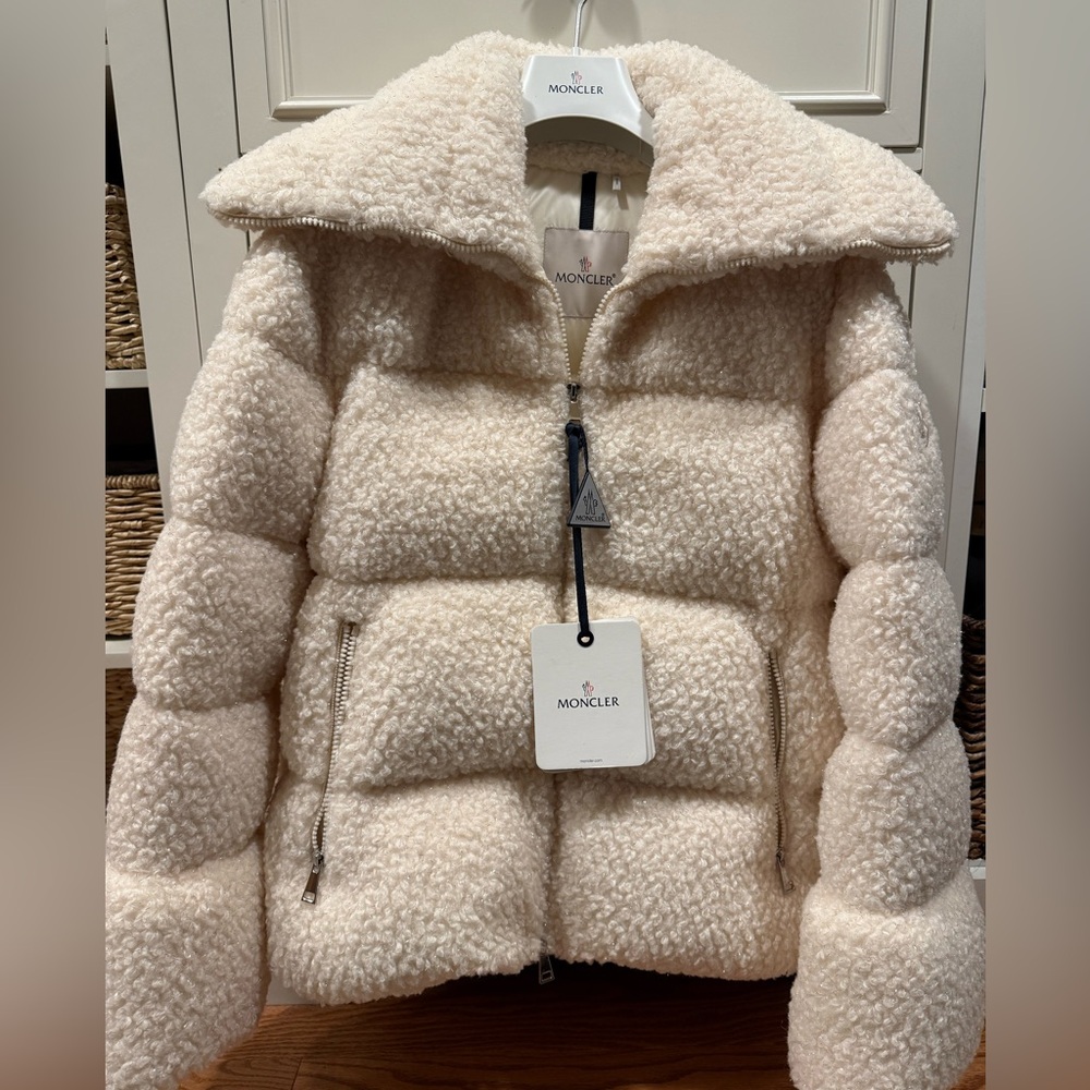 NWT Moncler Bardot Down Puffer sz 1